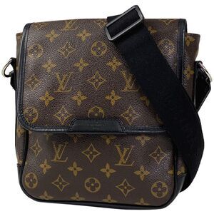Louis Vuitton Rift Crossbody Bag Monogram Macassar Brown